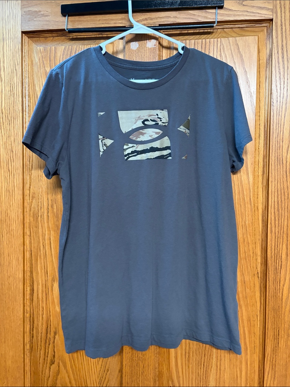 Under Armour Slate Gray Short-Sleeve Graphic Tee